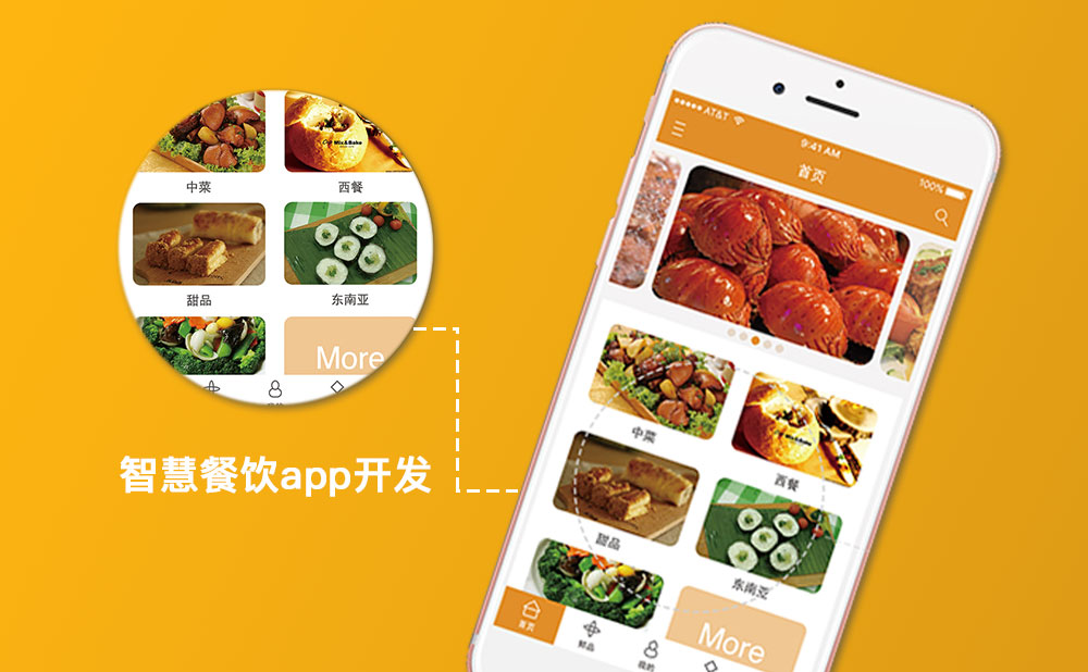 智慧餐飲app開發：通過打通線上業務和后臺系統，打造自己專屬的餐飲APP
